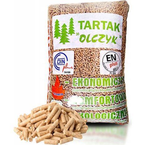 Pellets de madera Olczyk 15 kg 6 mm