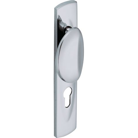 Ensemble sur plaque SILLAGE P539 clé I chromé velours - VACHETTE - 023970