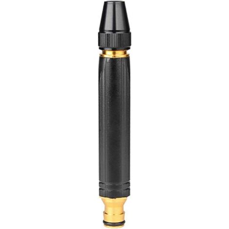 Garden Spray Nozzle Adjustable Twist Water Hose Nozzle Adapter (1/5)