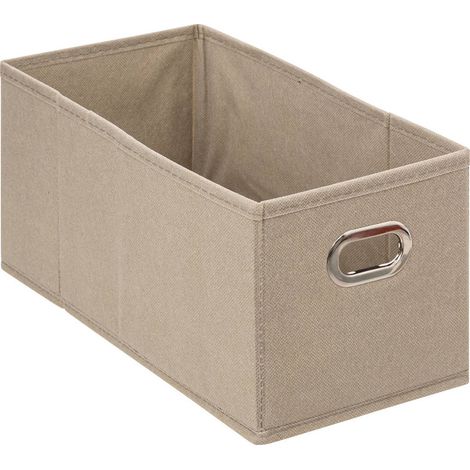 Panier tissu 15x31cm mix n' modul lin - 5five