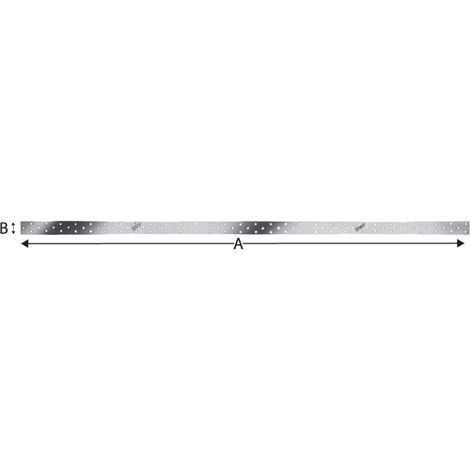 Nastro Metallico Perforato Np20 / 140/1200 Sst (A 10)