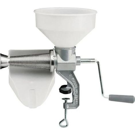Reber 8602 N Prensador Manual de Tomates Rojo Plata
