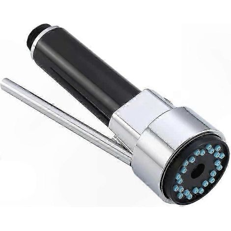 Küchenarmatur mit Ausziehbrause, verchromt, Ersatz-Mischbatterie mit Ausziehbrause, G1/2-Anschluss für Spülbecken (1/5)