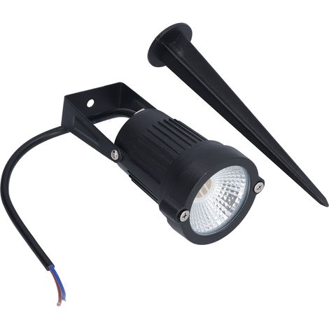 Projecteur LED RGB 6W pour sol, étanche, pour pelouse, pour arbre, pour jardin, encastrable, 110V. (1/5)