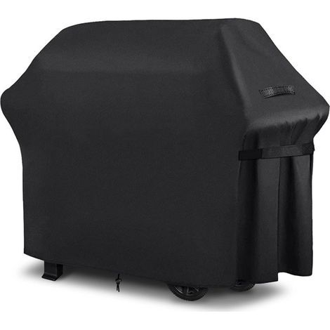 Housse Barbecue Exterieur, Barbecue Gaz, Bâche de Protection BBQ, Anti-Vent, Anti-UV,Impermeable(147x61x117cm) (1/5)