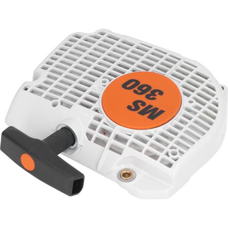 Corde de lanceur pour tronçonneuse Stihl MS360 036 et MS340 034, plaque de démarrage en métal, pièce de rechange robuste, compatible avec modèles 036/034, outil d'entretien pour scie à chaîne. (1/5)