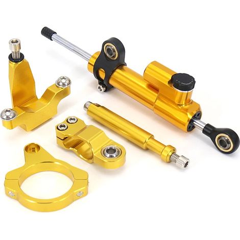 Pièces de modification pour moto Yamaha YZF R7 2021-2023 : stabilisateur de direction avec amortisseur en titane.