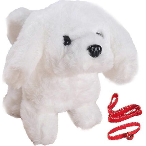 Peluche interactive en forme de chiot, jouet électronique pour anniversaire --- (1/5)