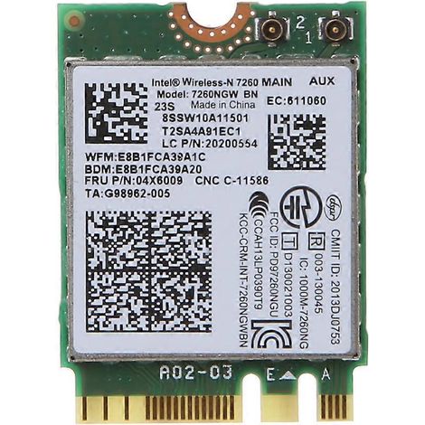 7260NGW PCI-E WLAN-Kartenmodul für IBM Lenovo Thinkpad T440 W540