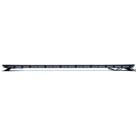 Balise de signalisation à LED 684 W, homologuée ECE R65 - 51 modes d'éclairage, orange (1/5)