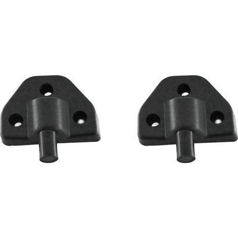 2x Lagerblockhalterung für die hintere rechte Kofferraumabdeckung 9Y3867778A1E0 für Porsche Cayenne 2018-2024 (1/4)