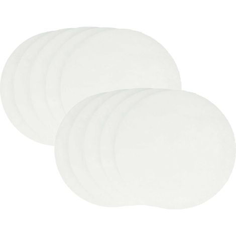 vhbw 10x filtro dell'aria G2 compatibile con Lunos ALD-R 160, ALD, ALD-S, e² ventola - Sostituisce 9/FIB-2, 37192, 037 192