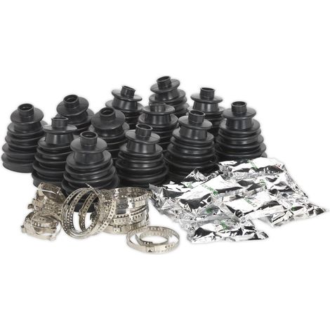 Sealey Universal Stretch CVJ Boot 56-116mm - Pack of 12 x CV96 CV9612