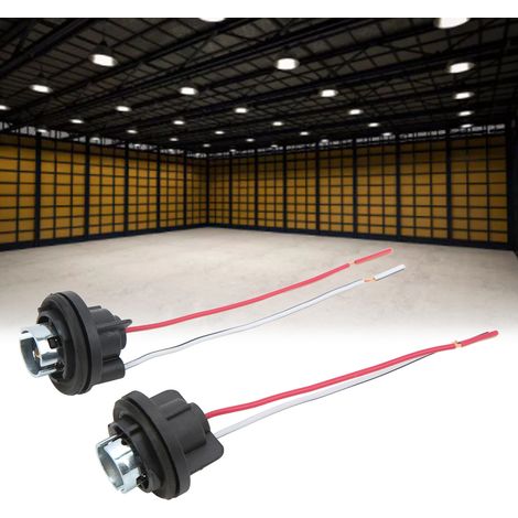 Connecteur de câble femelle 1156-2 avec connecteur 1556 et connecteur femelle BA15S PY21W pour support de lampe LED. Faisceau de câbles (1/5)