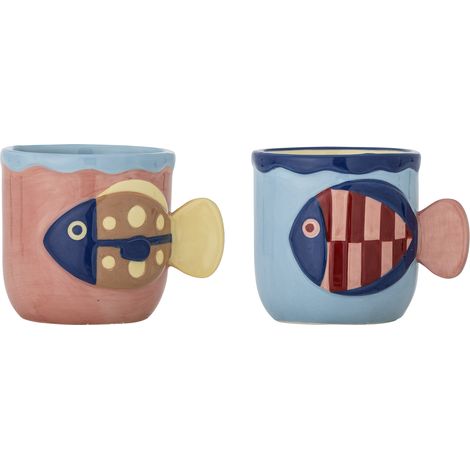 Bloomingville - Willy Cup - Multi - Stoneware