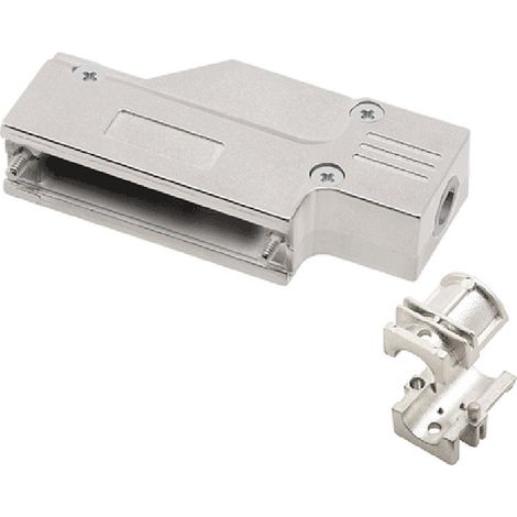 encitech DCMR09-HI-K 6560-0701-01 D-SUB Gehäuse Polzahl: 9 Zinkdruckguss 90 ° Metall 1 St.