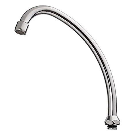 Cornat TEC351204 rubinetto a Hu 165 mm, cromato (1/3)