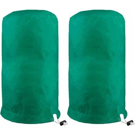 royaluxe -Voile Hivernage Plante, Lot de 2 Housse d'hivernage Plante, 140 x 200cm Housses de Protection pour Plantes contre le froid et le gel, bâche Protection Arbustes Couverture pour Plante (1/5)