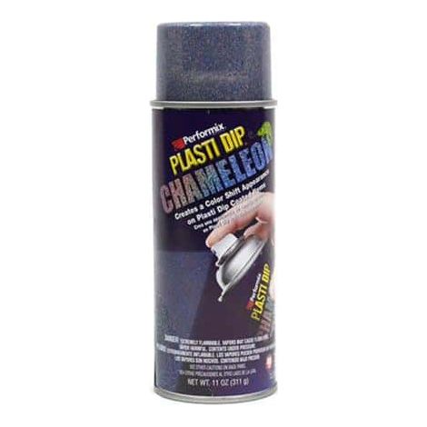 Finition peinture aérosol Plasti Dip métallisée multi-color 400ml