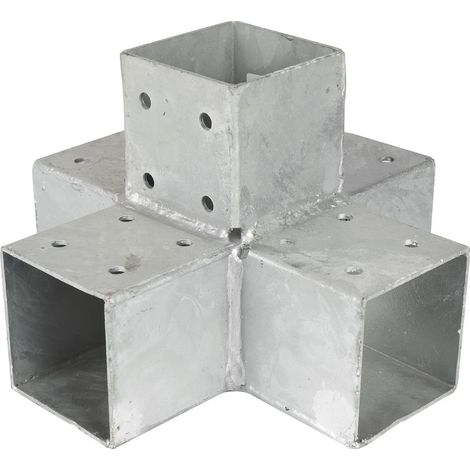 Connexion d'angle Pergola pour poteaux 9 x 9 cm modèle Cross -