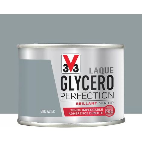 Laque Glycéro Perfection V33 Brillant Gris acier 0,125 L (1/4)