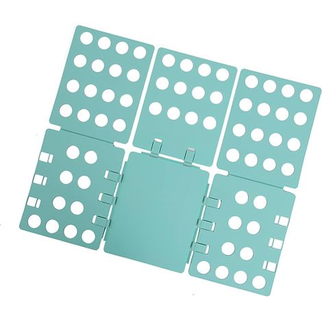 Planche de pliage pour vêtements, planche de pliage pour T-shirt, aide au pliage de vêtements en plastique économiseur d'espace pour chemises, serviettes et pyjamas pour adultes et enfants (1/5)