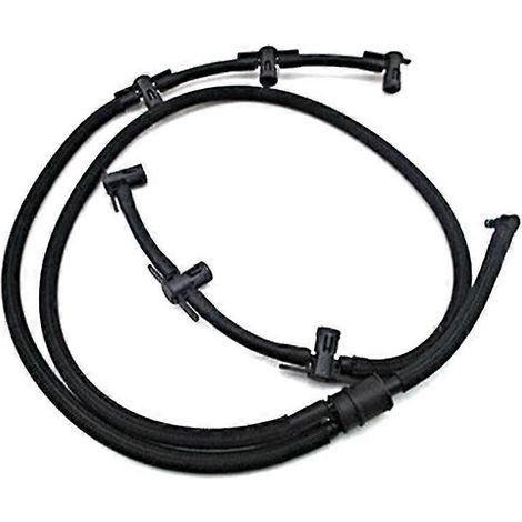 Durite de retour de carburant pour Audi A8, A4, A6 4F et C6 3.0 TDI, durite d'injecteur de fioul, tuyau de fuite, références 059130218AS et 059130218AM. (1/4)