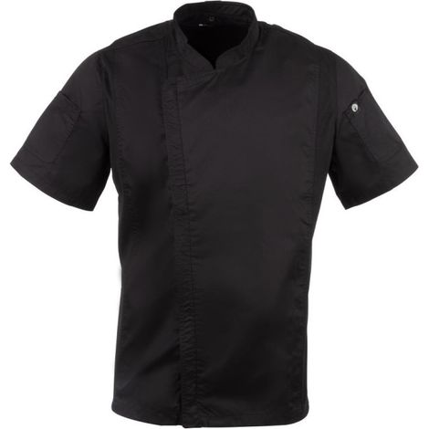 Veste de cuisine mixte Cool Vent Chef Works Urban Springfield noire M