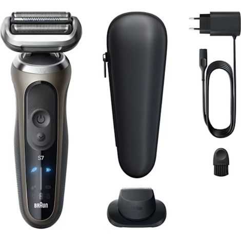Braun Series 7 72-C1200s Recortadora Negro, Bronce, Acero inoxidable