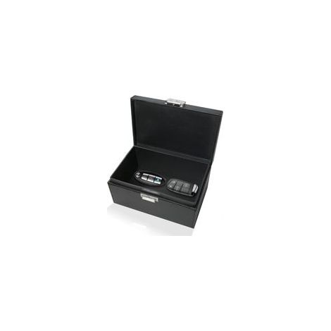 Boîte Faraday extra large pour clés de voiture Protection RFID contre le vol Cuir militaire Bloque signaux Wi-Fi, GPS, Bluetooth (1/5)