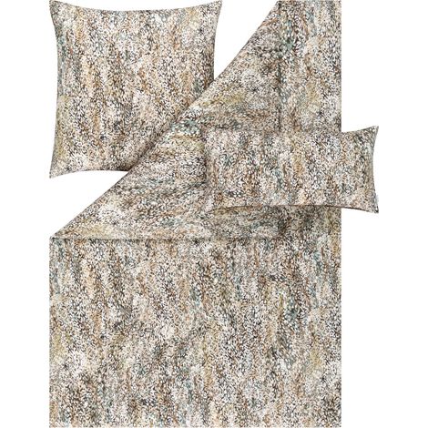 Estella 7992/532 Jannis Mako Satin Bettwäsche-Set 200x220cm 5-teilig (1/2)