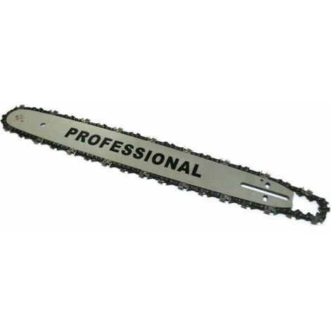 Lama Barra e Catena per Motosega a scoppio da 35 cm 14" passo 3/8 52 Maglie (1/5)