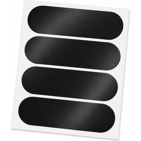 Set mit 4 reflektierenden Aufklebern für Motorradhelme (8,5 x 2,4 cm) – Extrem starker Klebstoff (1/5)