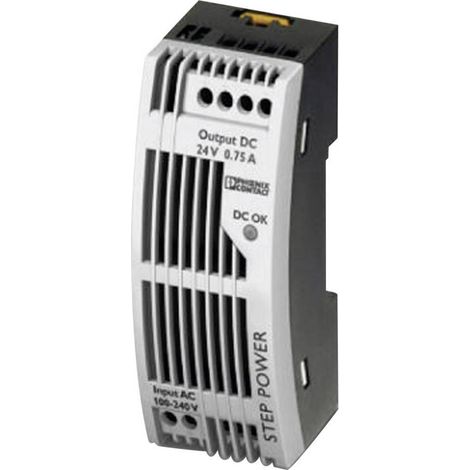 Phoenix Contact 2868622 Alimentatore per guida DIN 24 V/DC 0.83 A 18 W Num. uscite:1 x Contenuto 1 pz. (1/2)