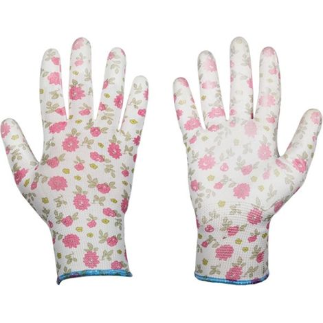 Gartenhandschuhe Schutzhandschuhe PURE PRETTY Arbeitshandschuhe Polyurethan Größe 8 BRADAS 9951 (1/4)