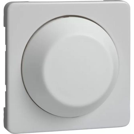 Elso Zentralplatte rw für Dimmer/Drehknopf 207014 (1/2)
