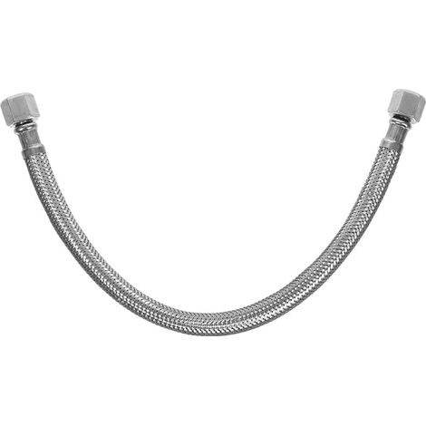 Flexible Stainless Steel Hose for Air Compressors, Robust and Lightweight, Spare Accessory with Anti-Backflow Valve, Stable and Waterproof Connection, Suitable for Garage and Industry Use (1/5)