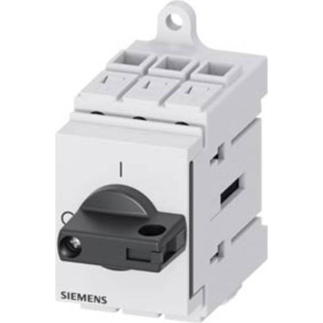 [NEUWERTIG] B-Ware Siemens Lasttrennschalter 3polig 32A 690V AC Hauptschalter schwarz IP40 16mm² (1/2)