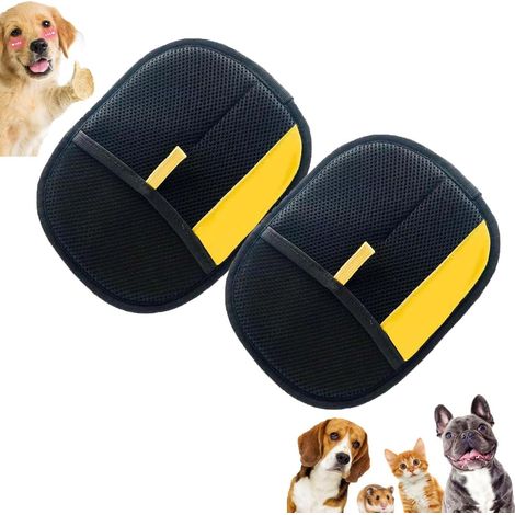 (2PCS)Repoigne Des Poils Pour Animaux De Poils, DéMéNagement Des Poils Pour Animaux De Compagnie, Gant De Pethairremover, Brosse De Pethairremover RéUtilisable, Pethairrever
