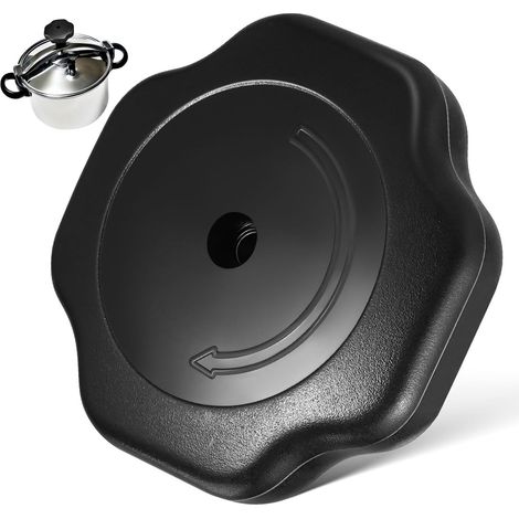 High Temperature Resistant Bakelite Pressure Cooker Handle Knob For Universal Replacement Lid Easy Install Safe Kitchen Accessory (1/5)