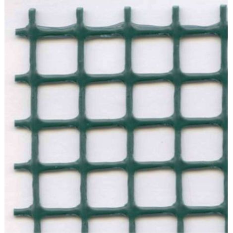 RETE PLASTICA BALCONE QUADRA TENAX - HDPE VERDE MM 5X 5 H.CM 100 ML 50 - 1 pezzo