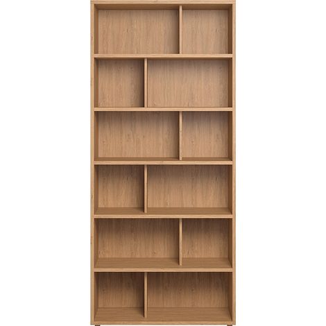 Biblioteca madera clara EPURE (1/2)