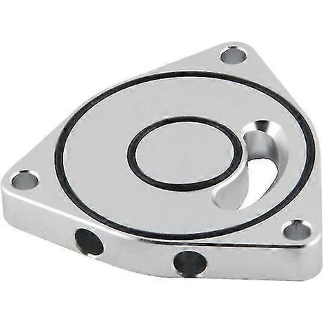 BOV-Spacer aus Aluminiumlegierung für Hyundai Genesis Coupé und Kia 16 T 20 T sowie Honda Civic 15 T – Silber (1/5)