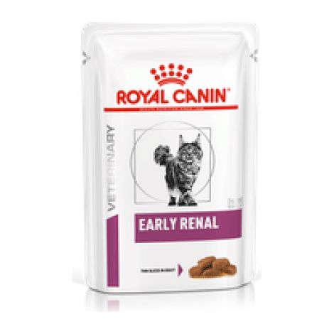 Royal Canin Cat Veterinary Diet Early Renal  - Royal Canin Cat Veterinary Diet Early Renal - Bustina Da 85 Gr (1/3)