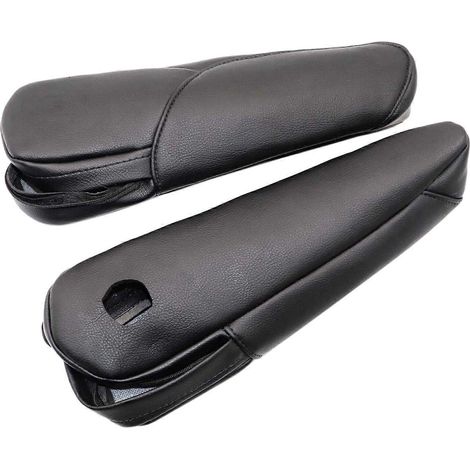 Schwarze Lederarmlehne für Seat 2007–2009, komfortable Seitenarmlehne mit universeller Befestigung (1/5)