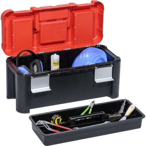 Allit Profi-Werkzeugkoffer McPlus Alu 25 64 x 28,8 x 29,7 cm Aufbewahrung