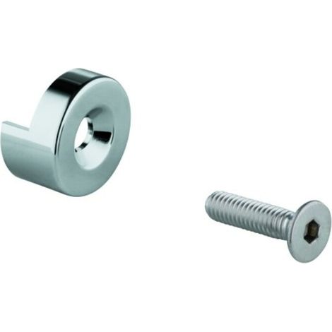 GROHE Verdeckte Mischeinrichtung 42408, vandalensichere, verdeckte und voreinstellbare Mischeinrichtung, passend für Einlochbatterien Eurosmart Cosmopolitan E, chrom (1/2)