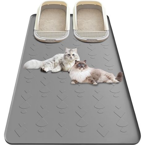 Cat Litter Mat 86 x 22 mm Waterproof Silicone Litter Box Mat (1/5)