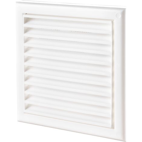 Blauberg Decor Abdeckgitter 8026935 Us 155 x 155 mm, Kunststoff, quadratisch