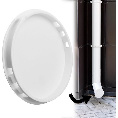 100mm Plastic Pipe End Cap, 100mm Sewer Pipe End Cap, PVC Pipe Cap for 100mm Diameter Pipes (1/5)